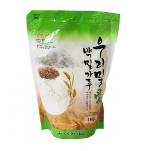 [우리밀애] 국산 우리밀(백밀가루) 1kg/2kg