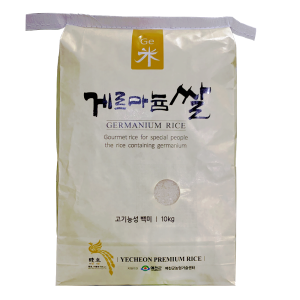[예천기능성쌀영농조합법인] 2023년 햅쌀 게르마늄쌀 백미(미소진미) 10kg