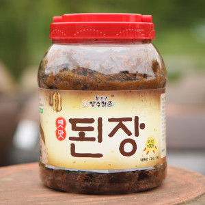 [회룡포장수진품] 고부의 손맛이 담긴 시골된장, 전통된장 3kg (국산콩100% 사용)